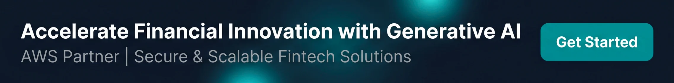 AWS Fintech Banner