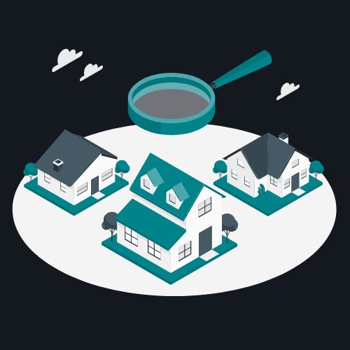 Real estate digital solutions illustration